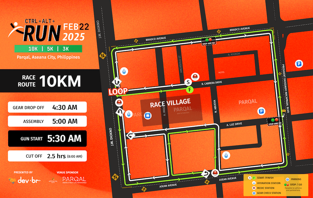 10KM Map